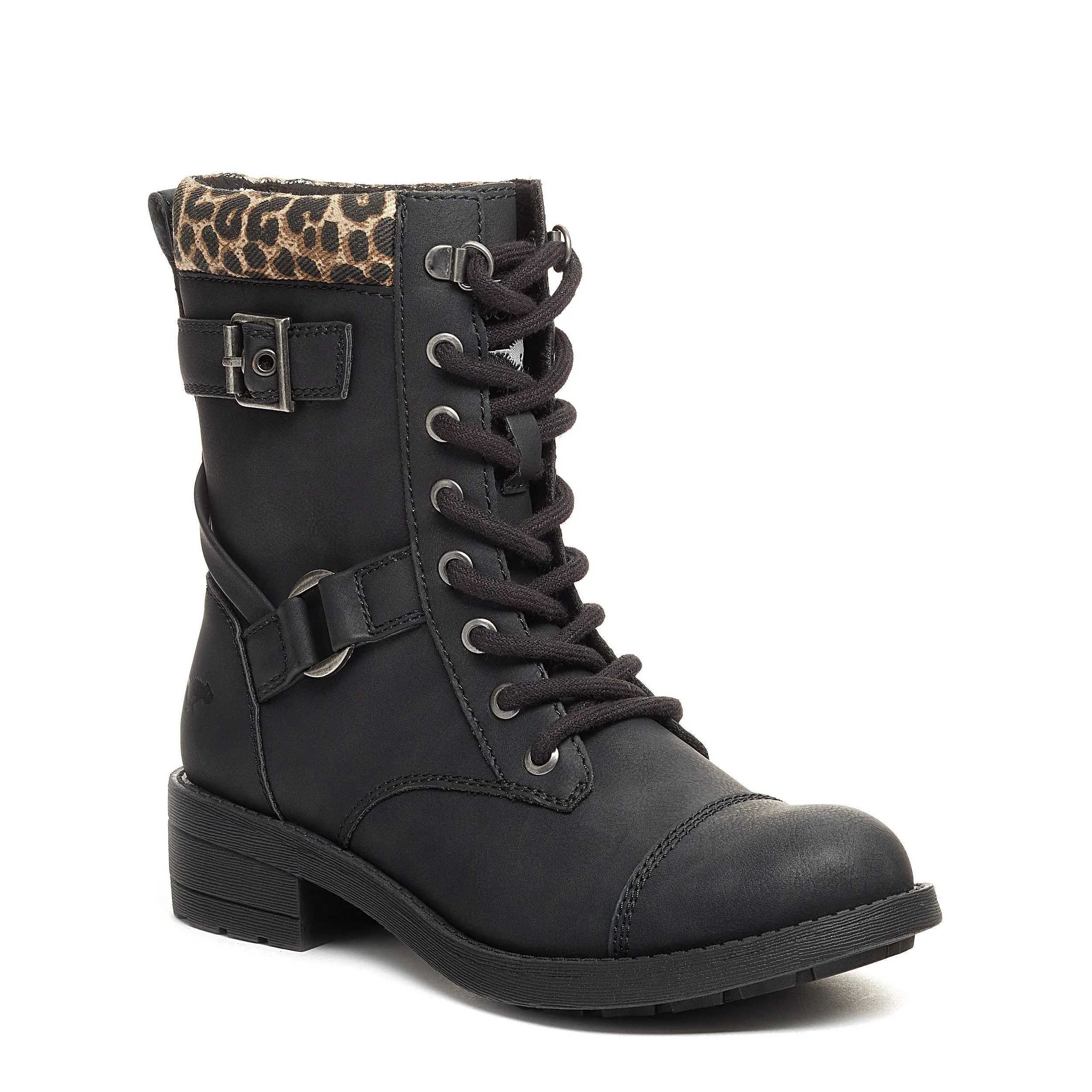 Thunder Black Santee Biker Boot