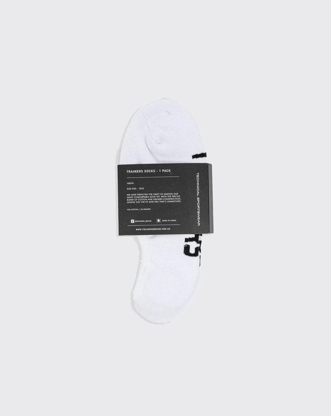 trainers no show 1 pack sock