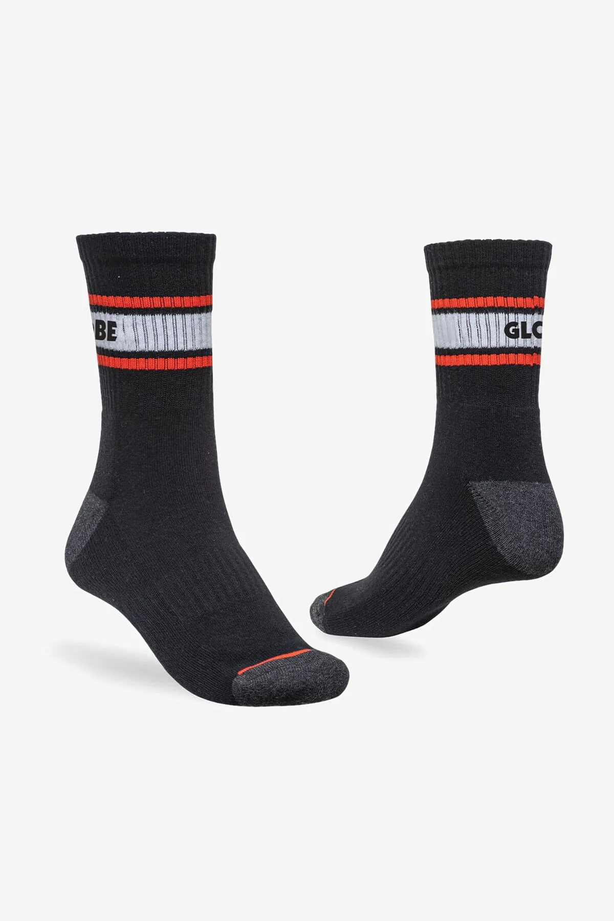 Triple Stripe Crew Sock 5 Pack - Assorted