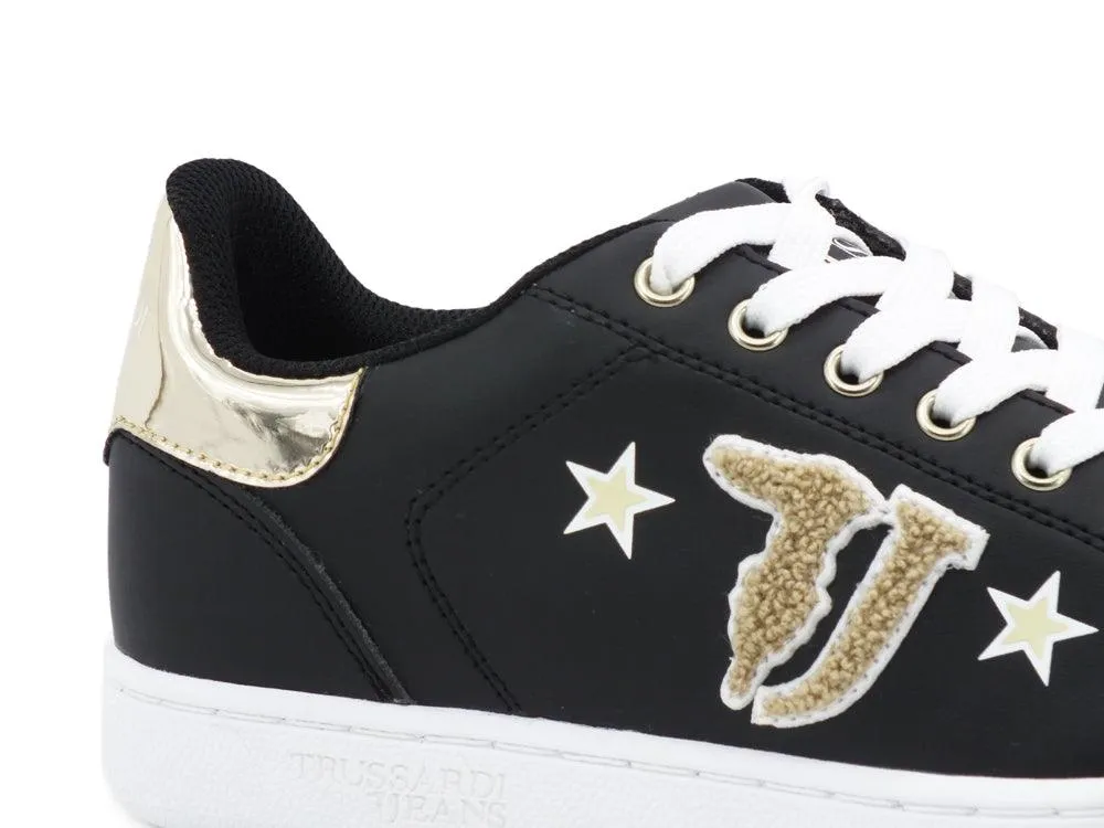 TRUSSARDI Sneaker Black Lt Gold 79A00419