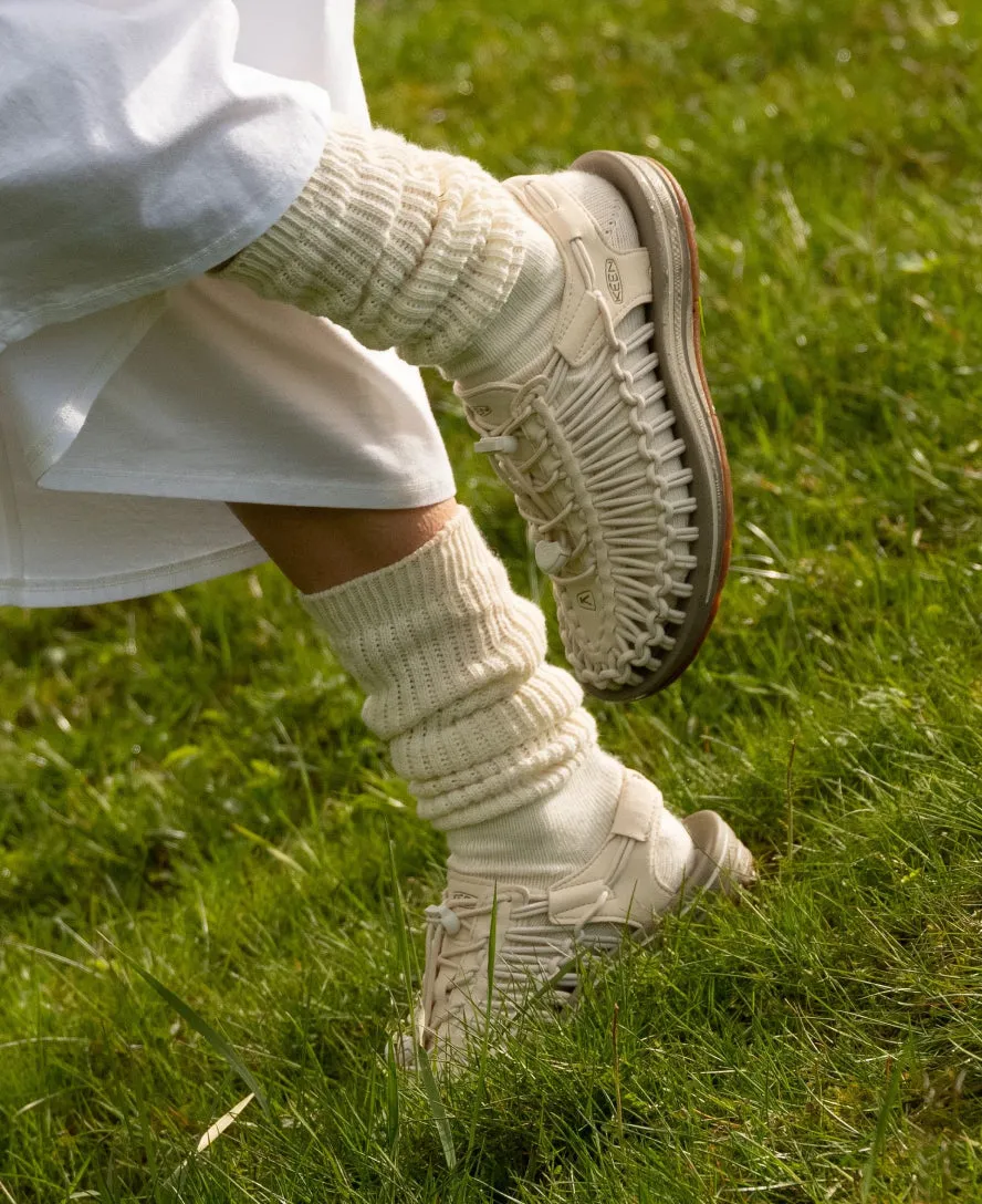 Women's UNEEK Sneaker  |  White Cap/Cornstalk