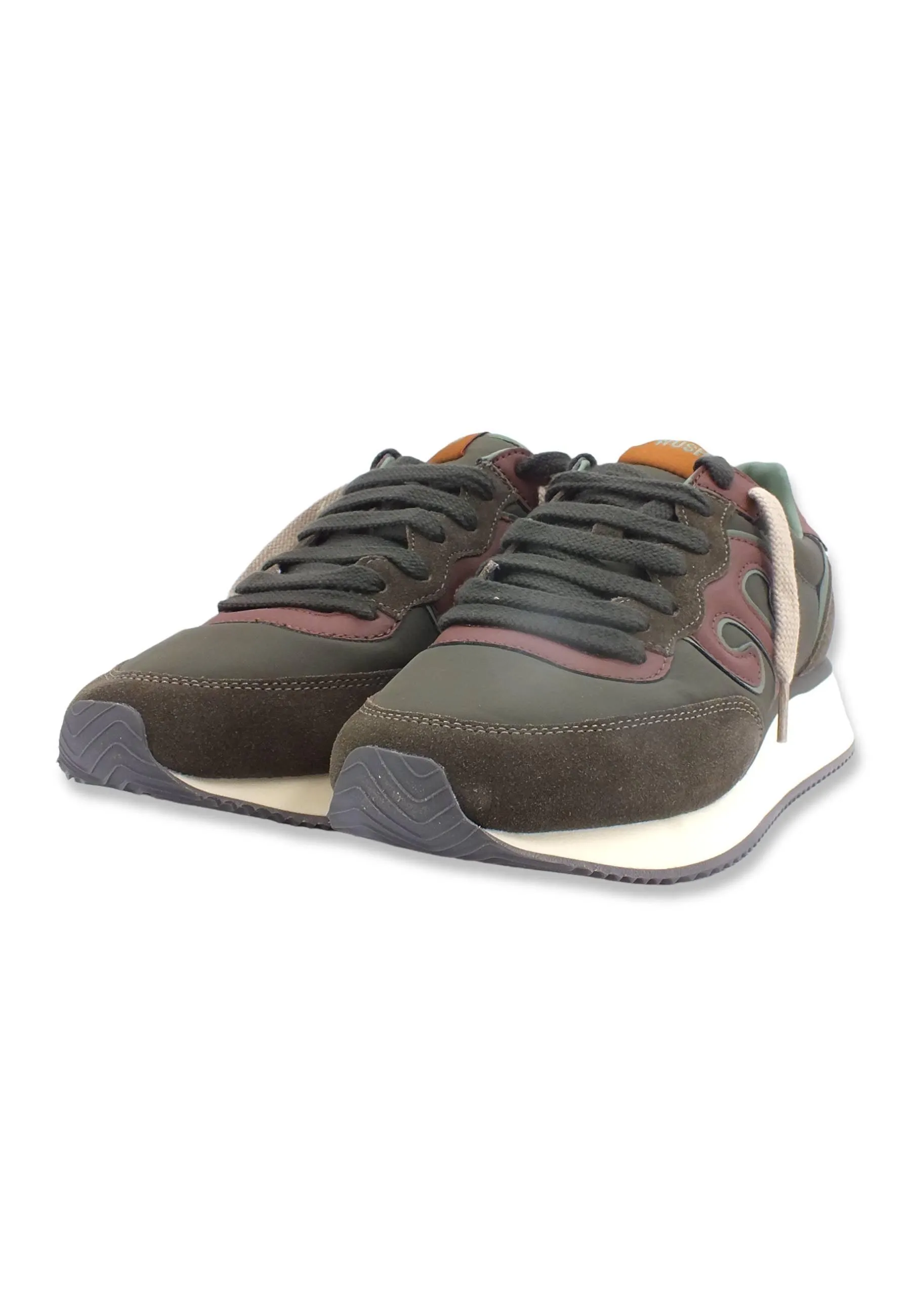 WUSHU Master Sneaker Uomo M.Green Brown M324