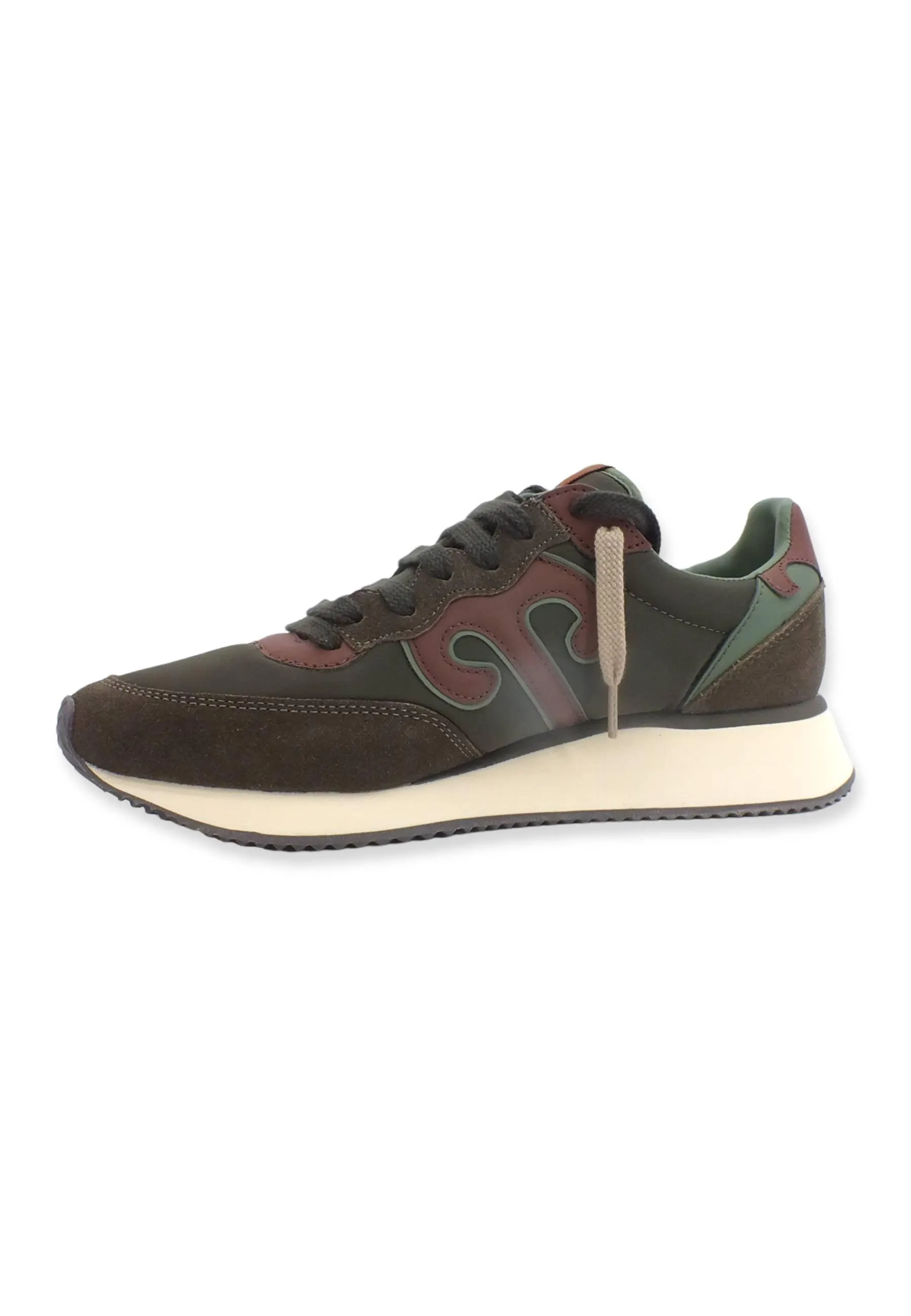 WUSHU Master Sneaker Uomo M.Green Brown M324